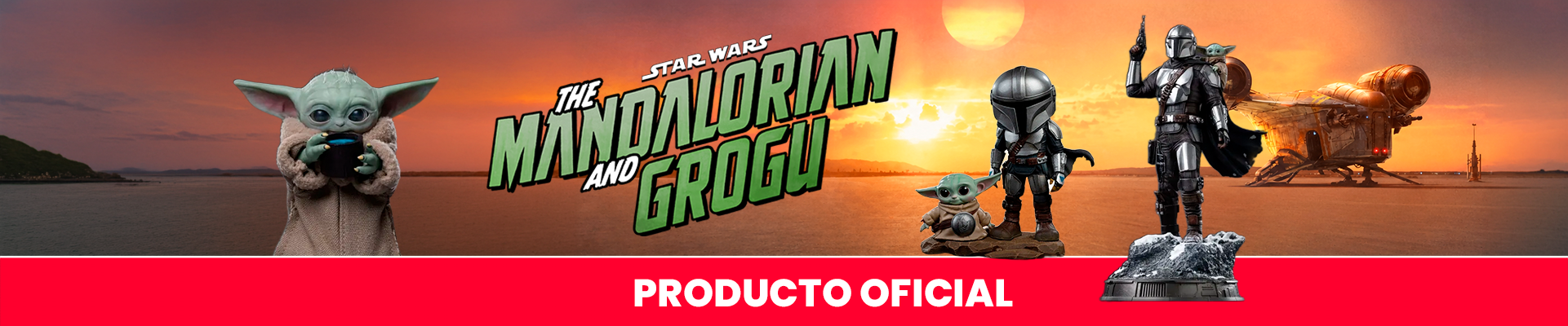 Producto Oficial de The Mandalorian & Grogu